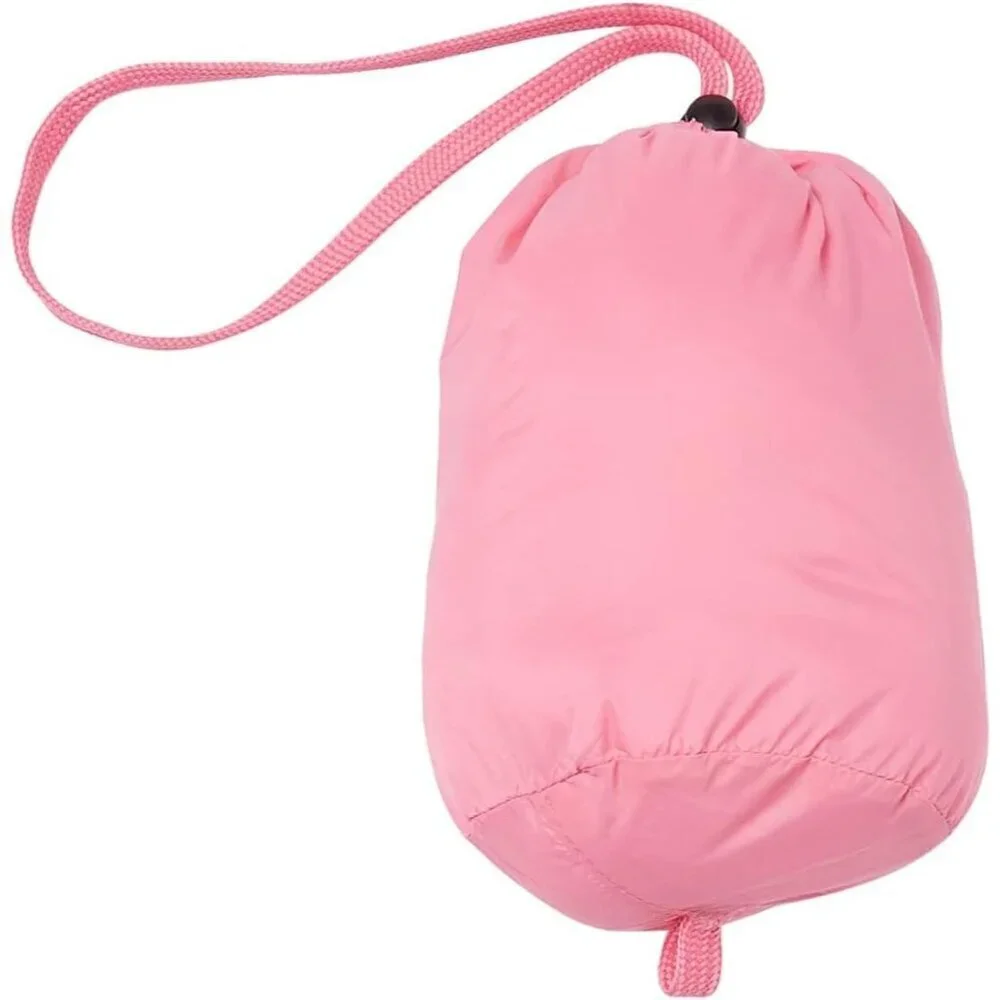 🆕Girls Bright Pink Lightweight Water Resistant Hooded Puffer Jacket Winter Coat